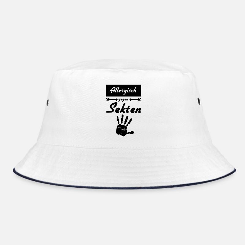Allergisch gegen Sekten Geschenk Bucket Hat