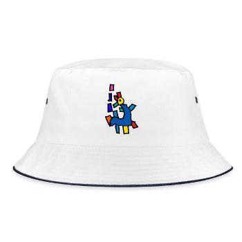 Dino - Bob - blanc/marine - Devant