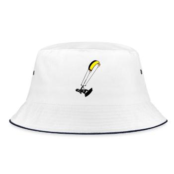 Kitesurfeur flex - Bob - blanc/marine - Devant