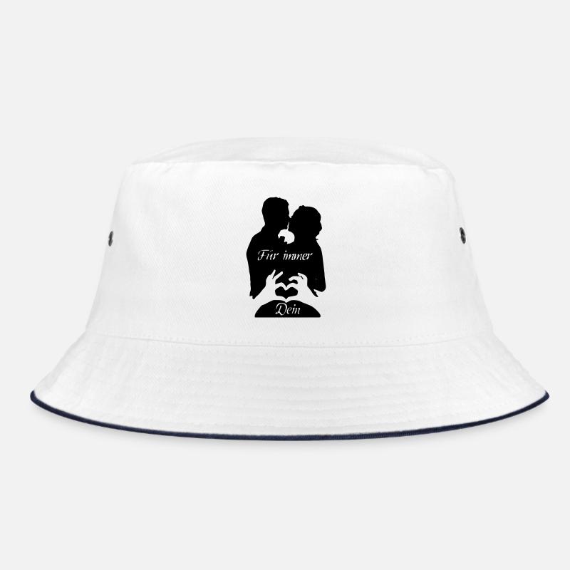 Liebe Paar Partner Ehe Valentinstag Geschenk Bucket Hat