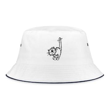 Drôle Chat - Bob - blanc/marine - Devant