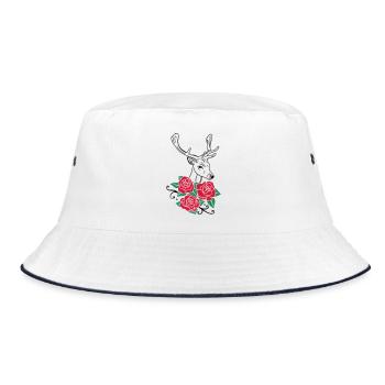 Deer Deer Antlers Roses Octobre-Fest - Bob - blanc/marine - Devant