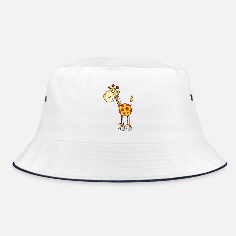 Drollige Giraffe - Giraffen - Comic - Fun Bucket Hat