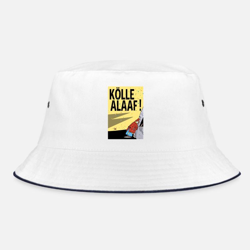 Köln Karneval Alaaf Cartoon Bucket Hat