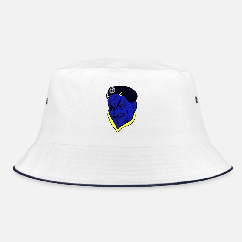 French Army Blue Devil Hunter Bucket Hat