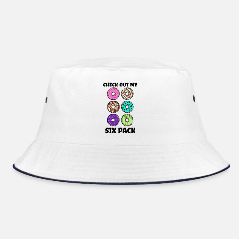 Süßigkeiten Humorvoll Donut Statement Lecker Bucket Hat