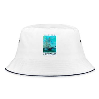 ARMADA ROUEN LOUIS RUNEMBERG - Bucket Hat - white/navy - Front