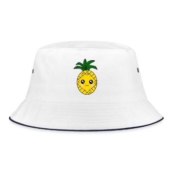 Carnaval, Carnaval, costumes, ananas - Bob - blanc/marine - Devant