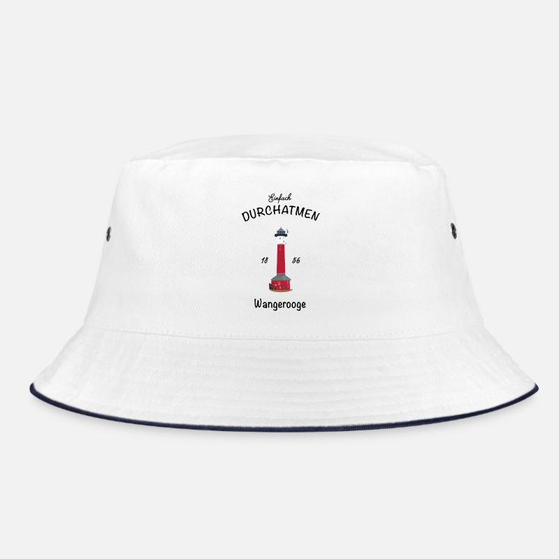 Wangerooge, Einfach Durchatmen, alter Leuchtturm Bucket Hat