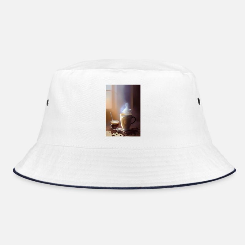 Kaffee, Kaffeebohnen Bucket Hat