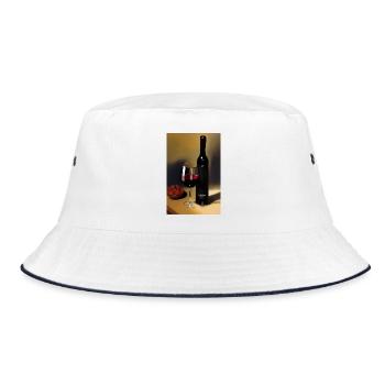 Buveurs de vin - Bob - blanc/marine - Devant