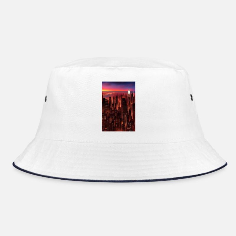 New York City Skyline Bucket Hat