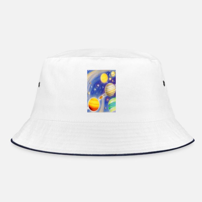 Weltall und Planeten Bucket Hat