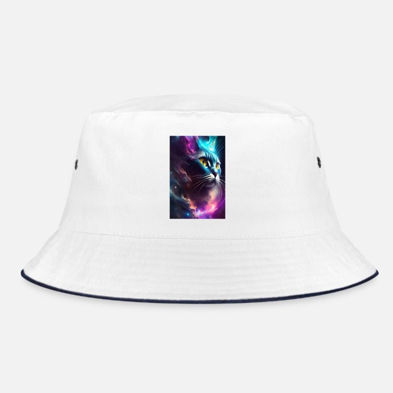 Katze im Weltall Bucket Hat