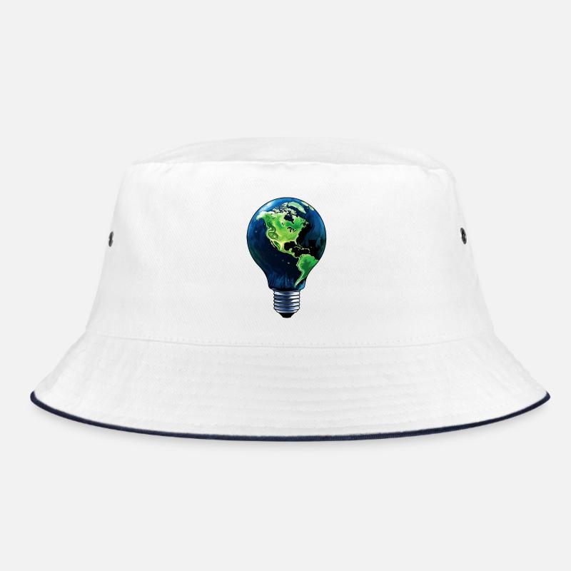 Glühbirne Welt Bucket Hat