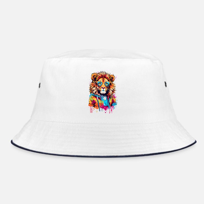 Cool Lion - Bob - blanc/marine