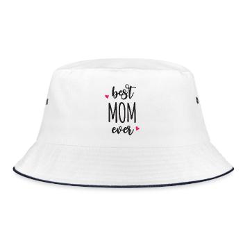 Meilleure maman de tous les temps - Bob - blanc/marine - Devant
