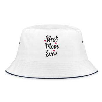 Meilleure maman de tous les temps - Bob - blanc/marine - Devant