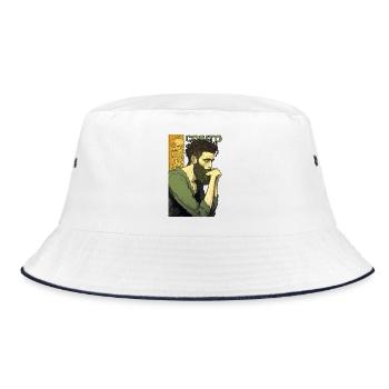 Cogito 03 - Bucket Hat - Weiß/Navy - Vorne