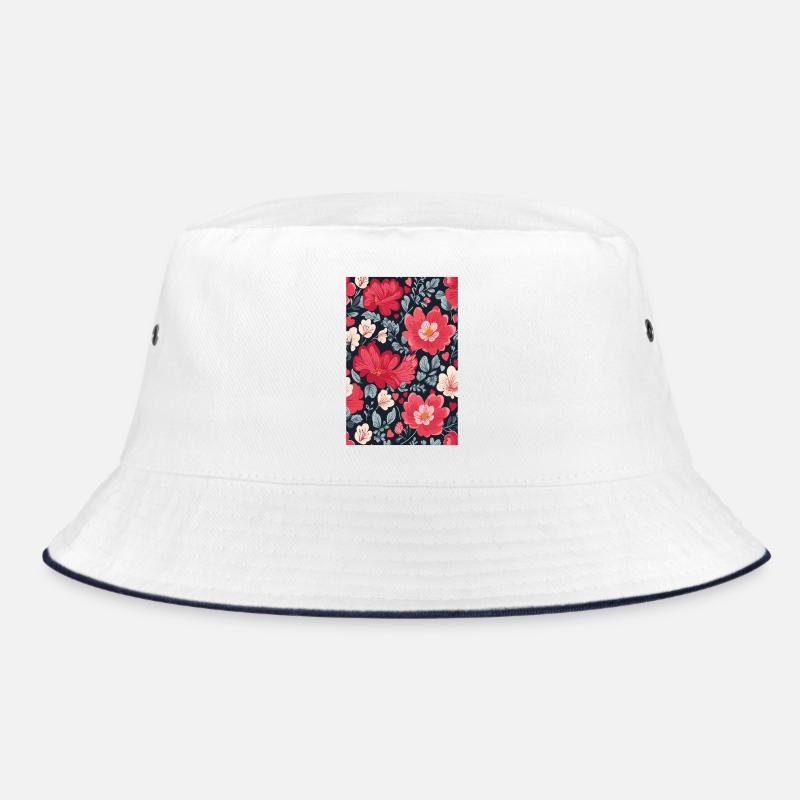 Floral Pattern Bucket Hat
