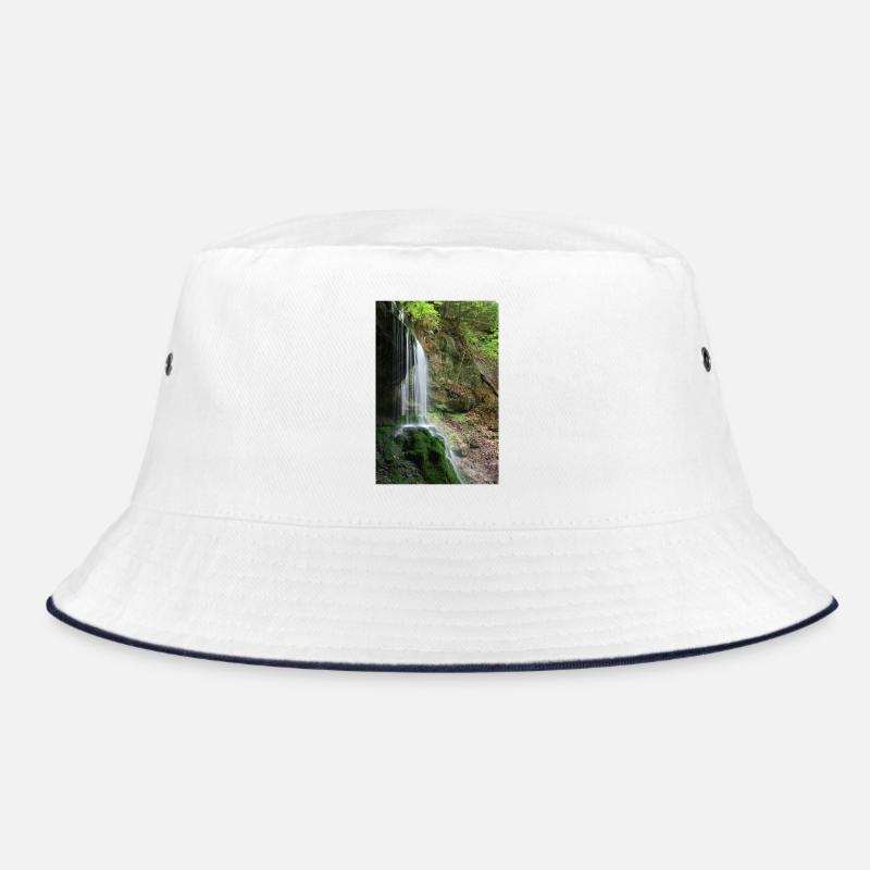 MOOSWASSERFALL HÖRSCHBACH BEI MURRHARDT Bucket Hat