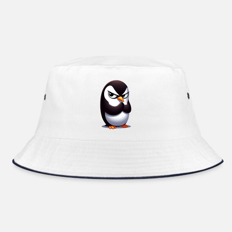 Penguin Funny Animals Bucket Hat