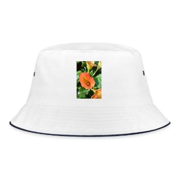 Magie de la Fleur de Calla d’Orange - Bob - blanc/marine - Devant