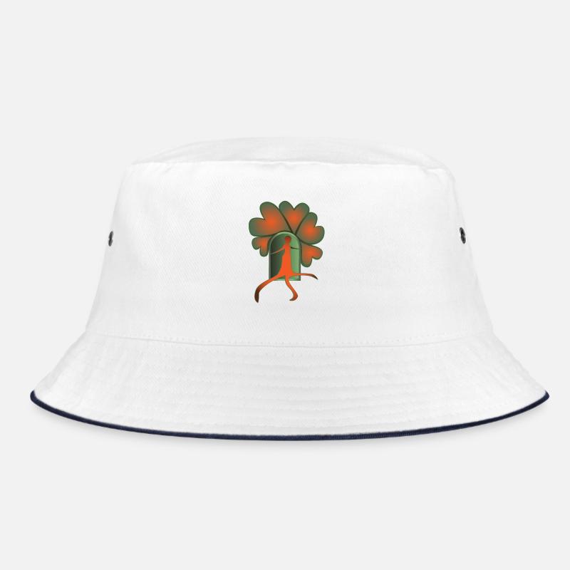 Step Out Orange Bucket Hat