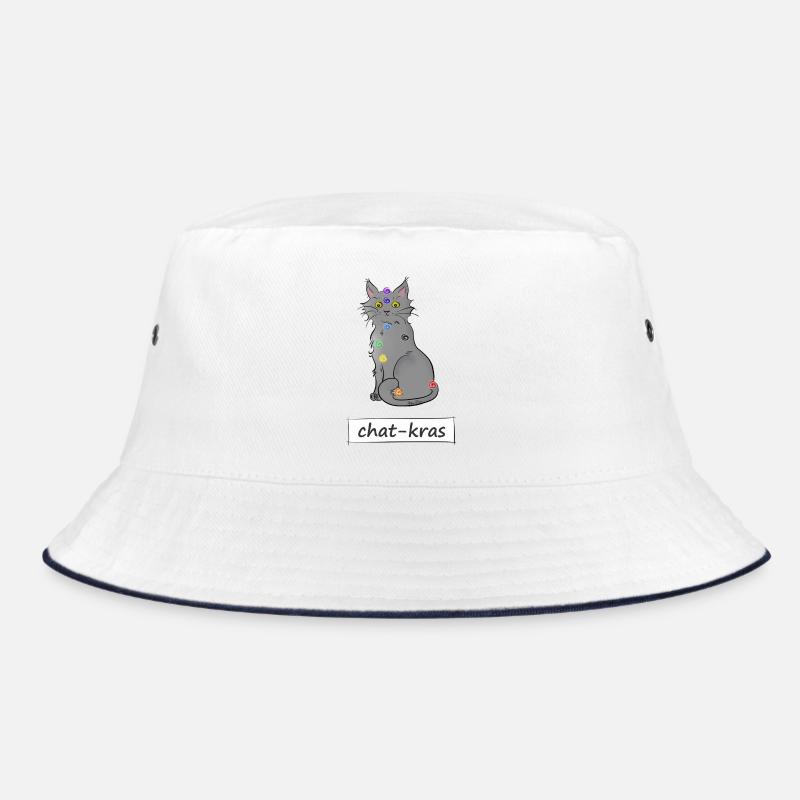 Chat-kras - Bob - blanc/marine
