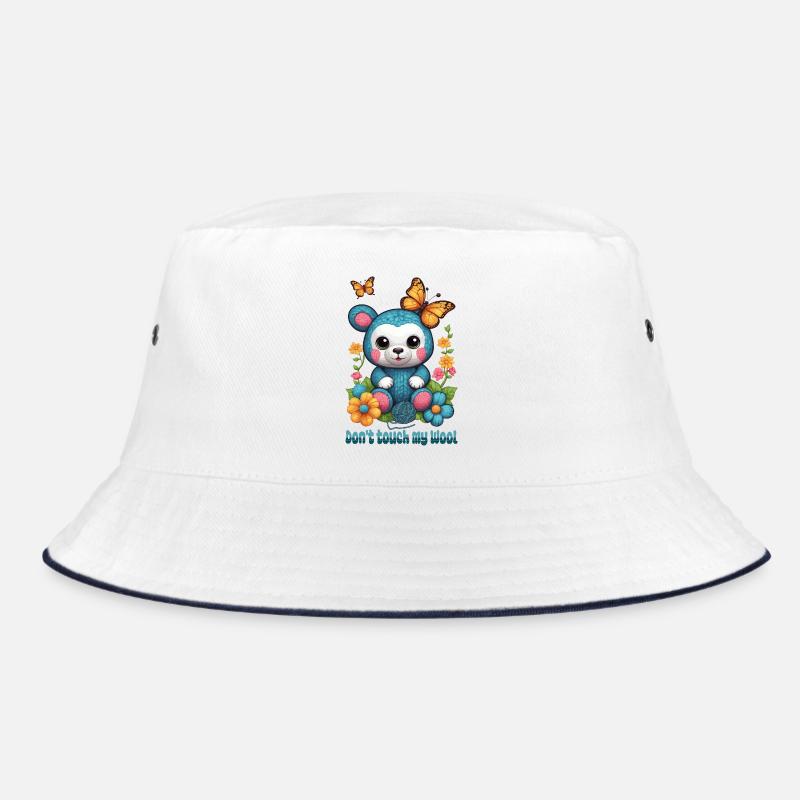 Teddy aus Wolle Bucket Hat