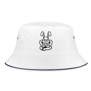 Gamer Gaming Bunny Owner Rabbit Owner Rabbit Rabbit - Bob - blanc/marine - Devant