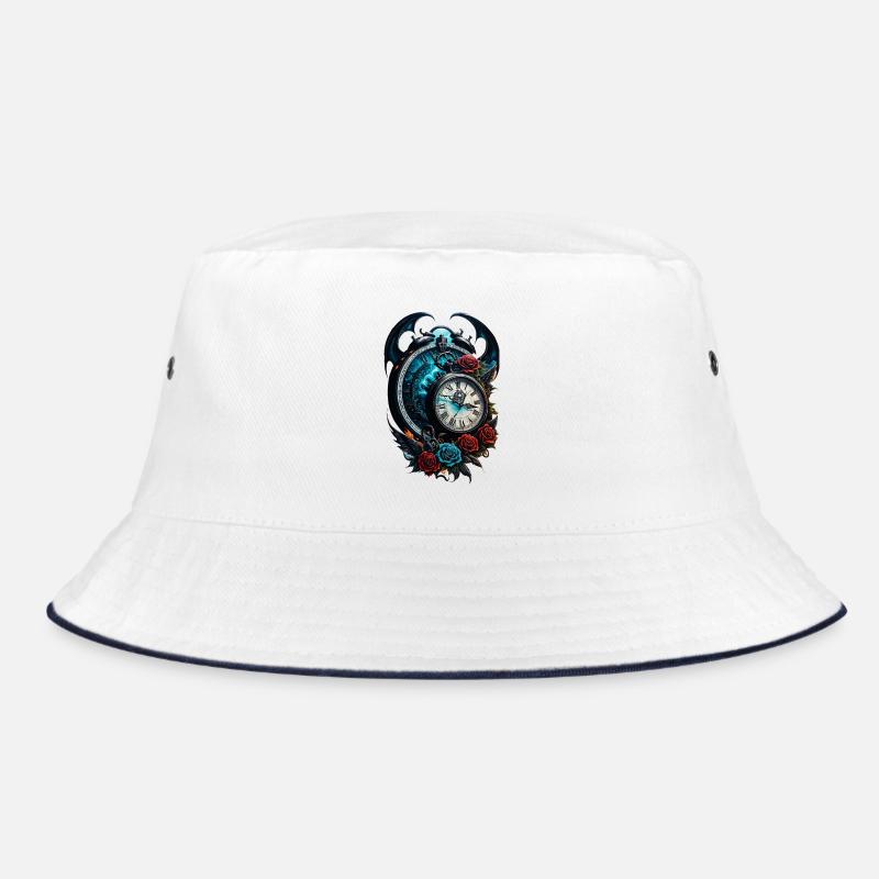 Die Uhr im Nebel der Unendlichkeit. Bucket Hat