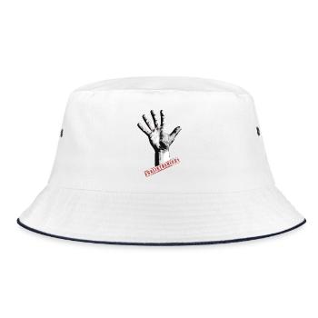 Calisthenics is strength - Bucket Hat - white/navy - Front