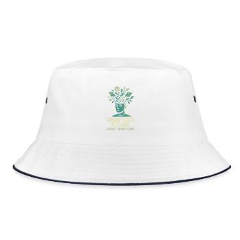 Grow Your Future - Bucket Hat - white/navy - Front