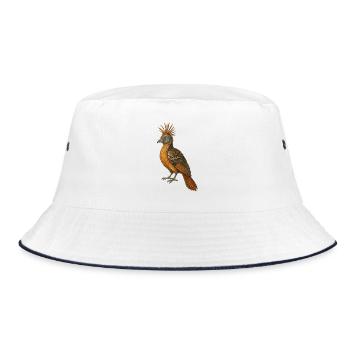 Tropical magic – extraordinary & noble - Bucket Hat - white/navy - Front