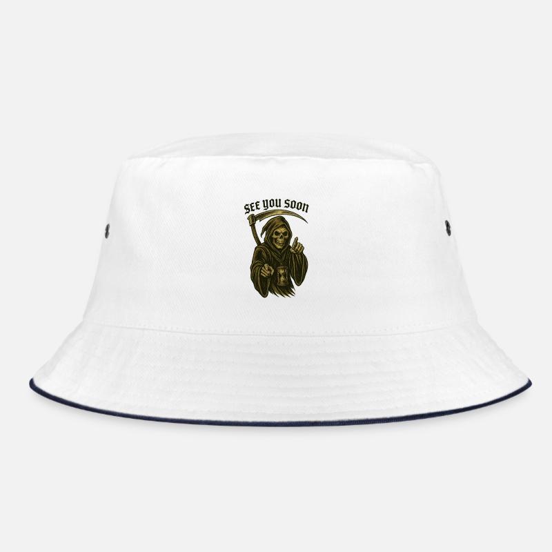 Old School Mäher – BIS BALD Bucket Hat