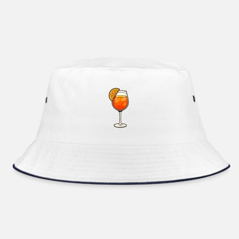 Sprizz - Bucket Hat - Weiß/Navy