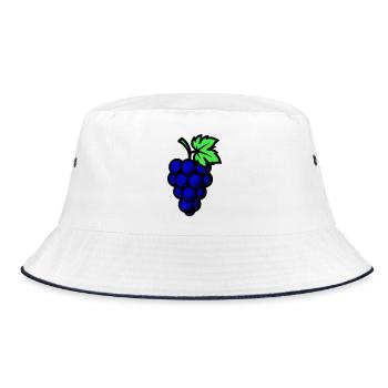 Raisins Raisins Fruits - Bob - blanc/marine - Devant