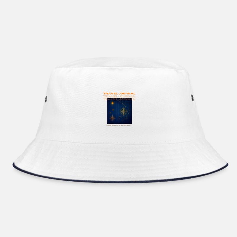 Nautical Travel Notebook Bucket Hat