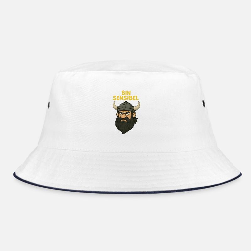 Bin sensibel...witziger Wikinger Bucket Hat