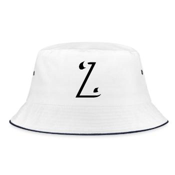 Lettre Z, nom, la lettre Z - Bob - blanc/marine - Devant