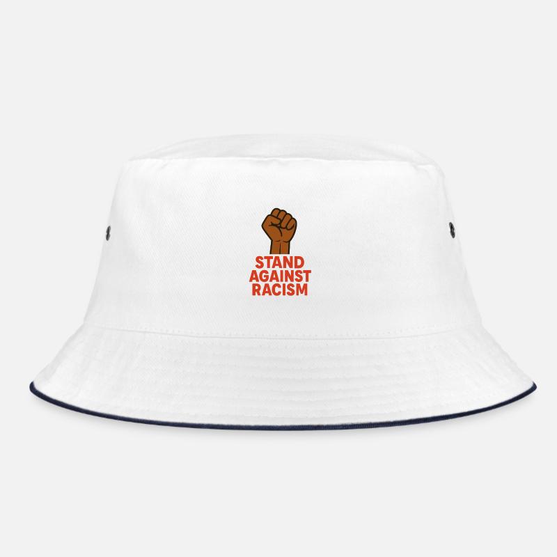 Renforcer le poing avec un message antiraciste Bob