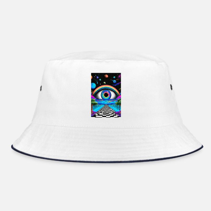 Psychedelic Journey into Space Bucket Hat