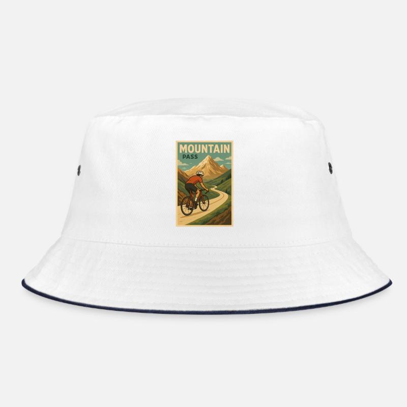 Bike Pass Mountain Pass Bucket Hat