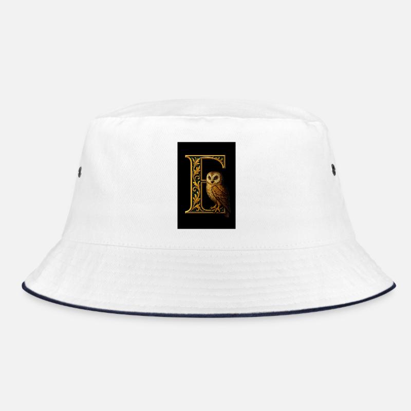 E - Magisches Ornament mit Eule Bucket Hat