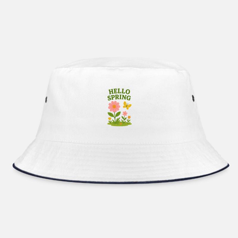 Réveil printanier avec des fleurs et un papillon Bob