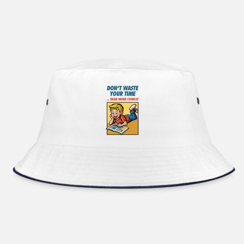 Don't Waste Your Time ... Read More Comics! Bucket Hat