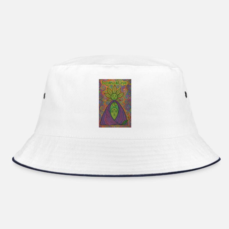 Psychedelic Botanical Mindscape Bucket Hat