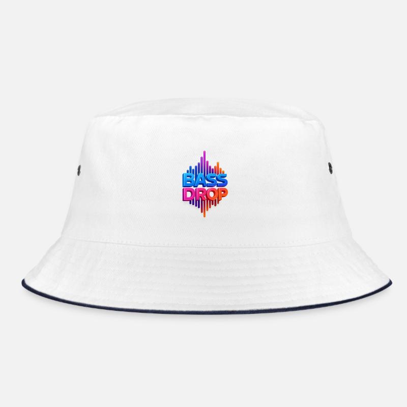 Lebendige Bass-Visualisierung Bucket Hat
