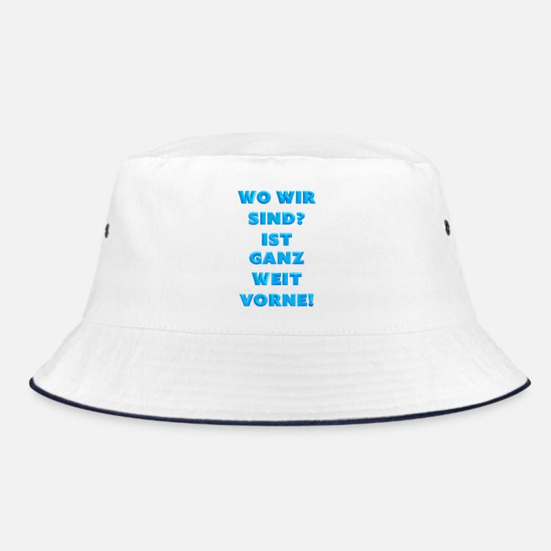 Question: Where are we? Way ahead! Bucket Hat